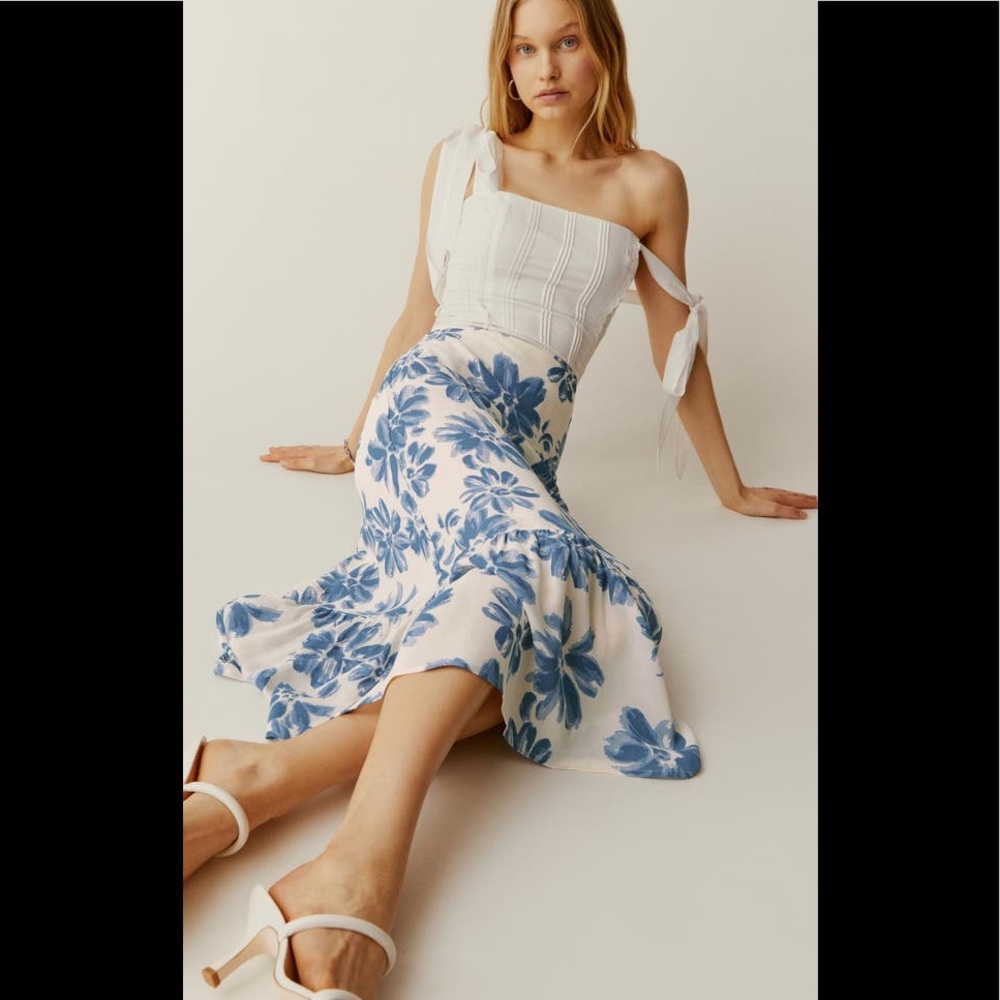 Reformation roma skirt - Picture 4 of 15